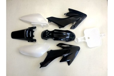 BLACK RED BLUE WHITE Plastics Guard Fairing Fender Kit CRF50 110/125cc PIT PRO Dirt Bike BLACK RED BLUE WHITE Plastics Guard Fairing Fender Kit CRF50 110/125cc PIT PRO Dirt Bike