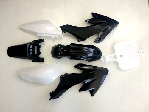 BLACK RED BLUE WHITE Plastics Guard Fairing Fender Kit CRF50 110/125cc PIT PRO Dirt Bike