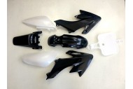 BLACK RED BLUE WHITE Plastics Guard Fairing Fender Kit CRF50 110/125cc PIT PRO Dirt Bike