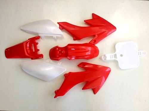 BLACK RED BLUE WHITE Plastics Guard Fairing Fender Kit CRF50 110/125cc PIT PRO Dirt Bike