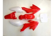BLACK RED BLUE WHITE Plastics Guard Fairing Fender Kit CRF50 110/125cc PIT PRO Dirt Bike