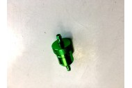 Universal Aluminum 8mm CNC Inline Gas Fuel Oil Filter for Motorcycle in Green