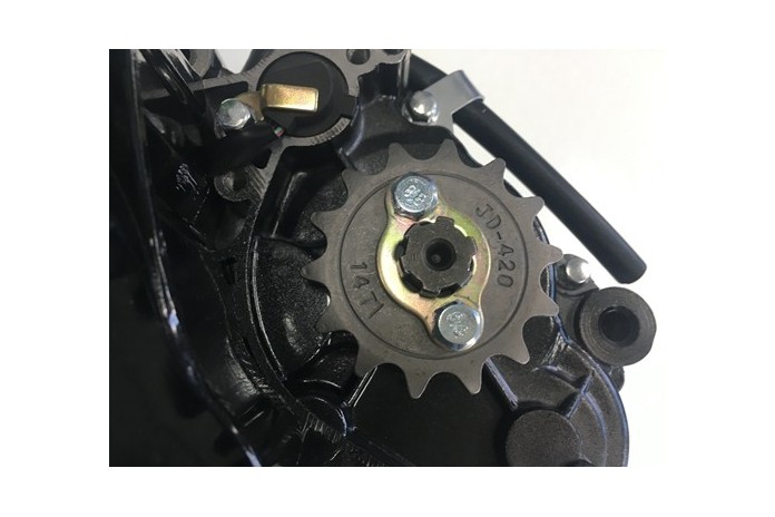 thumbnail image 2 of 125cc Semi-Auto 4-Stroke Engine With Carburetor – 3 Speed + Reverse – Fits ATV, Quad, Buggy (Replace 110cc) 2 of 2