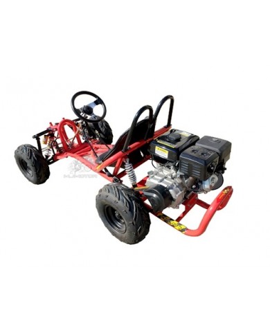OFFROAD 9HP 270CC GO KART SINGLE SEAT ADULT BUGGY QUAD ATV SUSPENSION WET CLUTCH