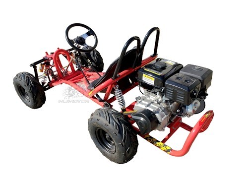 OFFROAD 9HP 270CC GO KART SINGLE SEAT ADULT BUGGY QUAD ATV SUSPENSION WET CLUTCH