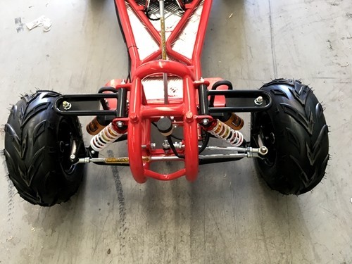 OFFROAD 9HP 270CC GO KART SINGLE SEAT ADULT BUGGY QUAD ATV SUSPENSION WET CLUTCH