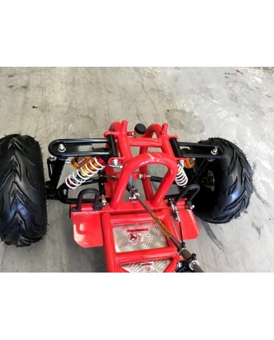 OFFROAD 9HP 270CC GO KART SINGLE SEAT ADULT BUGGY QUAD ATV SUSPENSION WET CLUTCH