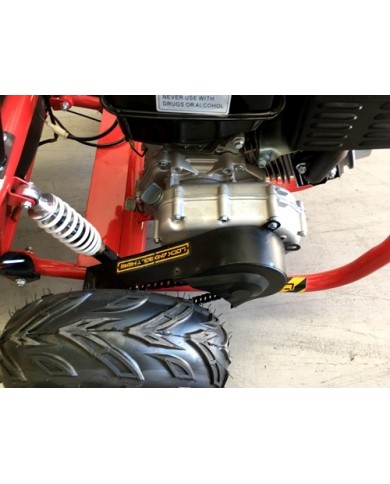 OFFROAD 9HP 270CC GO KART SINGLE SEAT ADULT BUGGY QUAD ATV SUSPENSION WET CLUTCH