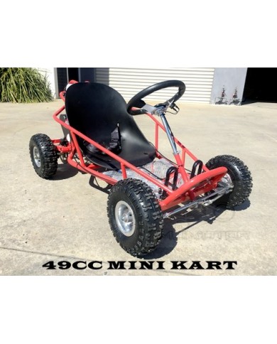 2017 Brand New 49cc Mini Go Kart 4 Wheeler Kids 2 Stroke Buggy Quad Atv black