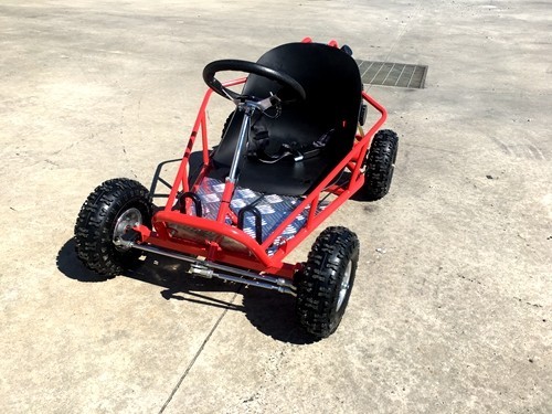 2017 Brand New 49cc Mini Go Kart 4 Wheeler Kids 2 Stroke Buggy Quad Atv black