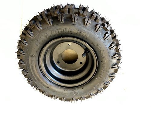 13x5.00-6 6" inch Wheel Rim + Tyre Tire 3 Stud Go Kart Trike Quad ATV Buggy