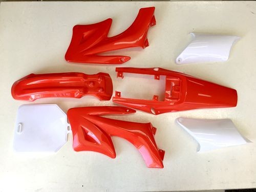 RED APOLLO ORION Plastics Guard Fender Fairing Kit 125cc 250cc PIT PRO Dirt Bike