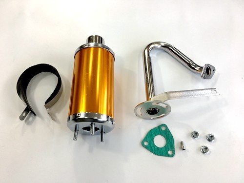 Huffy Slider Drift Trike Stationary Motor Performance Muffler Honda GX160/200