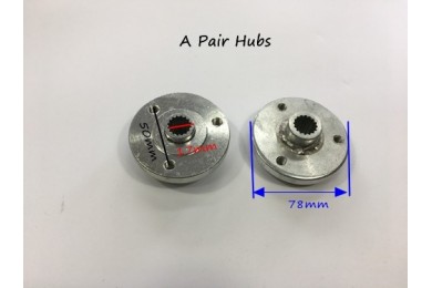 Pair (x2) wheel hub 17mm 17 spline 3 stud Go kart buggy drift trike quad atv Pair (x2) wheel hub 17mm 17 spline 3 stud Go kart buggy drift trike quad atv