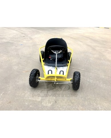 Brand New 49cc Mini Go Kart 4 Wheeler Kids 2 Stroke Buggy Quad Atv Yellow