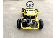 Brand New 49cc Mini Go Kart 4 Wheeler Kids 2 Stroke Buggy Quad Atv Yellow Brand New 49cc Mini Go Kart 4 Wheeler Kids 2 Stroke Buggy Quad Atv Yellow