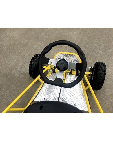 Brand New 49cc Mini Go Kart 4 Wheeler Kids 2 Stroke Buggy Quad Atv Yellow