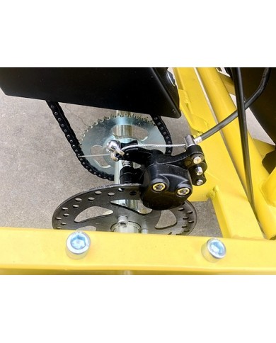 Brand New 49cc Mini Go Kart 4 Wheeler Kids 2 Stroke Buggy Quad Atv Yellow