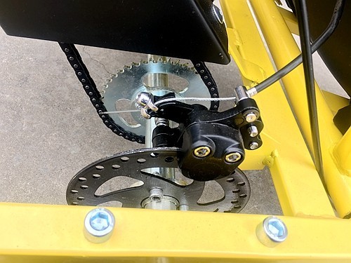 Brand New 49cc Mini Go Kart 4 Wheeler Kids 2 Stroke Buggy Quad Atv Yellow Brand New 49cc Mini Go Kart 4 Wheeler Kids 2 Stroke Buggy Quad Atv Yellow