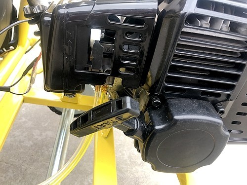 Brand New 49cc Mini Go Kart 4 Wheeler Kids 2 Stroke Buggy Quad Atv Yellow Brand New 49cc Mini Go Kart 4 Wheeler Kids 2 Stroke Buggy Quad Atv Yellow