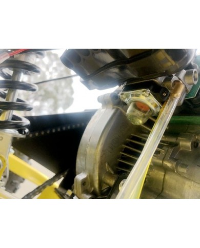 Brand New 49cc Mini Go Kart 4 Wheeler Kids 2 Stroke Buggy Quad Atv Yellow