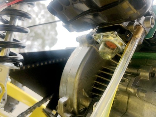 Brand New 49cc Mini Go Kart 4 Wheeler Kids 2 Stroke Buggy Quad Atv Yellow Brand New 49cc Mini Go Kart 4 Wheeler Kids 2 Stroke Buggy Quad Atv Yellow