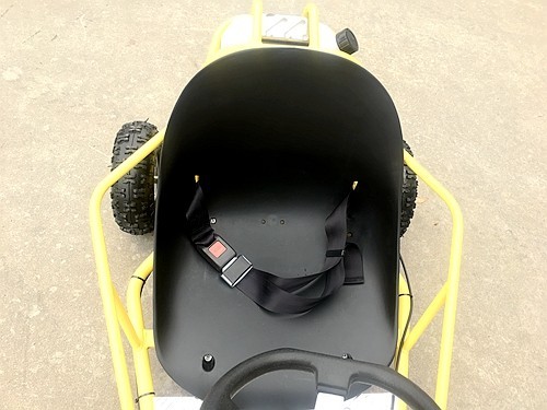 Brand New 49cc Mini Go Kart 4 Wheeler Kids 2 Stroke Buggy Quad Atv Yellow Brand New 49cc Mini Go Kart 4 Wheeler Kids 2 Stroke Buggy Quad Atv Yellow