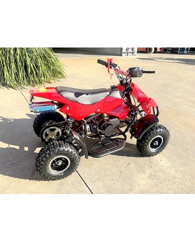 49CC MINI QUAD BIKE ATV BUGGY KIDS 4 WHEELER POCKET PIT DIRT BIKE  MJMOTOR RED 49CC MINI QUAD BIKE ATV BUGGY KIDS 4 WHEELER POCKET PIT DIRT BIKE  MJMOTOR RED