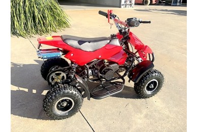 49CC MINI QUAD BIKE ATV BUGGY KIDS 4 WHEELER POCKET PIT DIRT BIKE  MJMOTOR RED 49CC MINI QUAD BIKE ATV BUGGY KIDS 4 WHEELER POCKET PIT DIRT BIKE  MJMOTOR RED