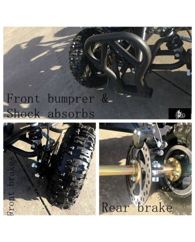 49CC MINI QUAD BIKE ATV BUGGY KIDS 4 WHEELER POCKET PIT DIRT BIKE  MJMOTOR BLUE 49CC MINI QUAD BIKE ATV BUGGY KIDS 4 WHEELER POCKET PIT DIRT BIKE  MJMOTOR BLUE