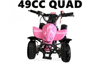 49CC MINI QUAD BIKE ATV BUGGY KIDS 4 WHEELER POCKET PIT DIRT BIKE  MJMOTOR PINK 49CC MINI QUAD BIKE ATV BUGGY KIDS 4 WHEELER POCKET PIT DIRT BIKE  MJMOTOR PINK