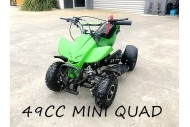49CC MINI QUAD BIKE ATV BUGGY KIDS 4 WHEELER POCKET PIT DIRT BIKE  MJMOTOR GREEN 49CC MINI QUAD BIKE ATV BUGGY KIDS 4 WHEELER POCKET PIT DIRT BIKE  MJMOTOR GREEN