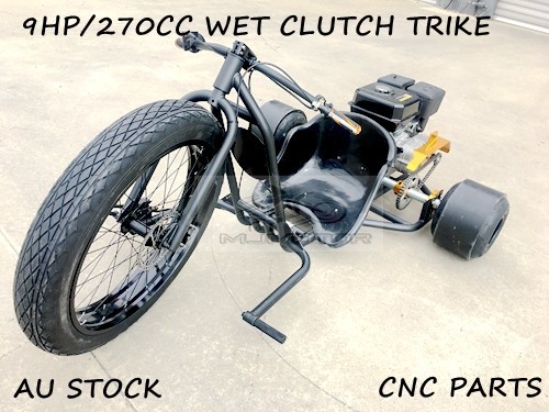 9HP 270CC MOTORISED DRIFT TRIKE HUFFY SLIDER FAT BOY GOKART FATBOY DT4 FULL SIZE
