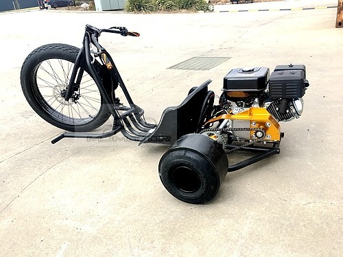 9HP 270CC MOTORISED DRIFT TRIKE HUFFY SLIDER FAT BOY GOKART FATBOY DT4 FULL SIZE