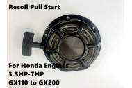 Recoil pull Start For Honda Stationary Engine GX120 GX200 5.5HP 6.5HP 7HP 8HP