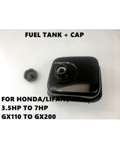 Gas Petrol Fuel Tank+Cap Honda Engines Motors GX120 GX140 GX160 GX200 5.5HP 6.5HP Gas Petrol Fuel Tank+Cap Honda Engines Motors GX120 GX140 GX160 GX200 5.5HP 6.5HP