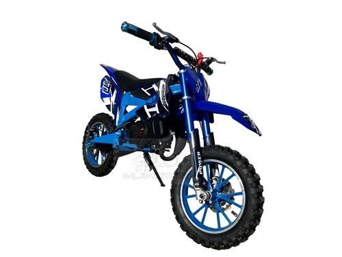 Pair of 7/8" 22mm Universal Motorcycle Motorbike Handlebar Hand Grips Blue