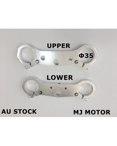 35mm Front Fork Lower Upper Triple Tree Stem Clamp 49cc Mini Pocket Dirt Bike 35mm Front Fork Lower Upper Triple Tree Stem Clamp 49cc Mini Pocket Dirt Bike