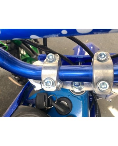 Handlebar Bar Risers Mount Bracket Clamp Taper For 47cc 49cc Mini Bike 22mm Handlebar Bar Risers Mount Bracket Clamp Taper For 47cc 49cc Mini Bike 22mm