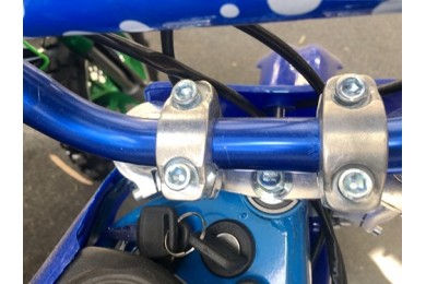 Handlebar Bar Risers Mount Bracket Clamp Taper For 47cc 49cc Mini Bike 22mm