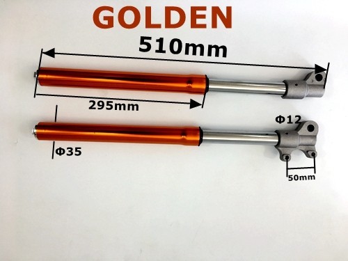 FRONT UPSIDE DOWN FORKS MINI DIRT POCKET BIKE 47cc 49cc A PAIR COLORS