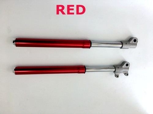 FRONT UPSIDE DOWN FORKS MINI DIRT POCKET BIKE 47cc 49cc A PAIR COLORS