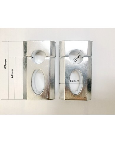 7/8" 22 mm Handlebar Bar Mount Clamp Riser Risers for Motorcycle Dirt Bike ATV 7/8" 22 mm Handlebar Bar Mount Clamp Riser Risers for Motorcycle Dirt Bike ATV