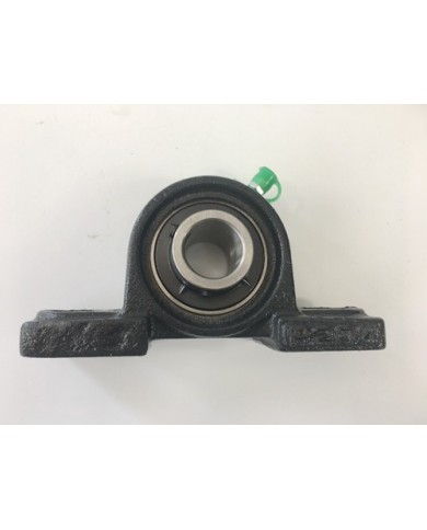UC P204 Cast Iron Housing 20mm Bore Mounted Pillow Block Bearing 2Pcs Self Align UC P204 Cast Iron Housing 20mm Bore Mounted Pillow Block Bearing 2Pcs Self Align