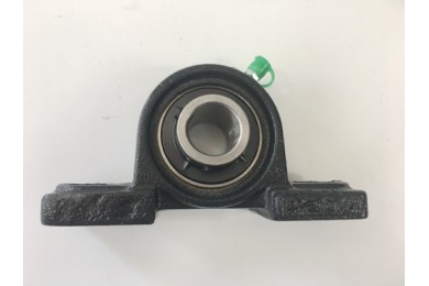 UC P204 Cast Iron Housing 20mm Bore Mounted Pillow Block Bearing 2Pcs Self Align