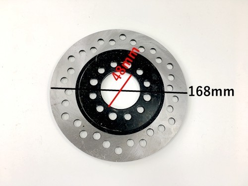168mm Rear Brake Caliper Disc Disk Rotor 110cc 125cc Quad Dirt Bike ATV Buggy