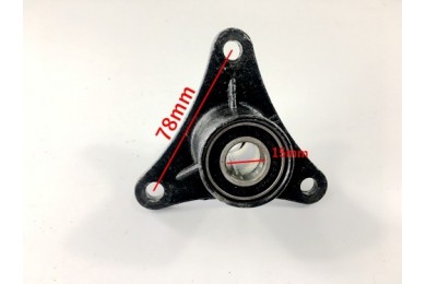 15MM WHEEL HUB 3 STUD 15MM AXLE  ATV QUAD GO KART DRIFT TRIKE FRONT WHEEL