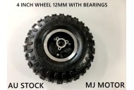 4.10- 4" Inch Wheel Rim + Tyre Tire 49cc Mini Quad Bike ATV Buggy 12mm Bearings