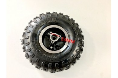 4.10- 4" Inch Wheel Rim + Tyre Tire 49cc Mini Quad Bike ATV Buggy 12mm Bearings 4.10- 4" Inch Wheel Rim + Tyre Tire 49cc Mini Quad Bike ATV Buggy 12mm Bearings