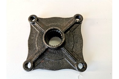 23T Spline 4 Stud Rear Axle Wheel Hub Quad Dirt Bike ATV Buggy 25mm 23T Spline 4 Stud Rear Axle Wheel Hub Quad Dirt Bike ATV Buggy 25mm